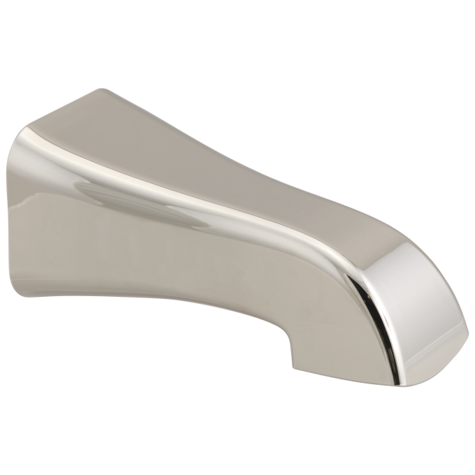 DELTA Tesla Tub Spout - Non-Diverter — Polished Nickel