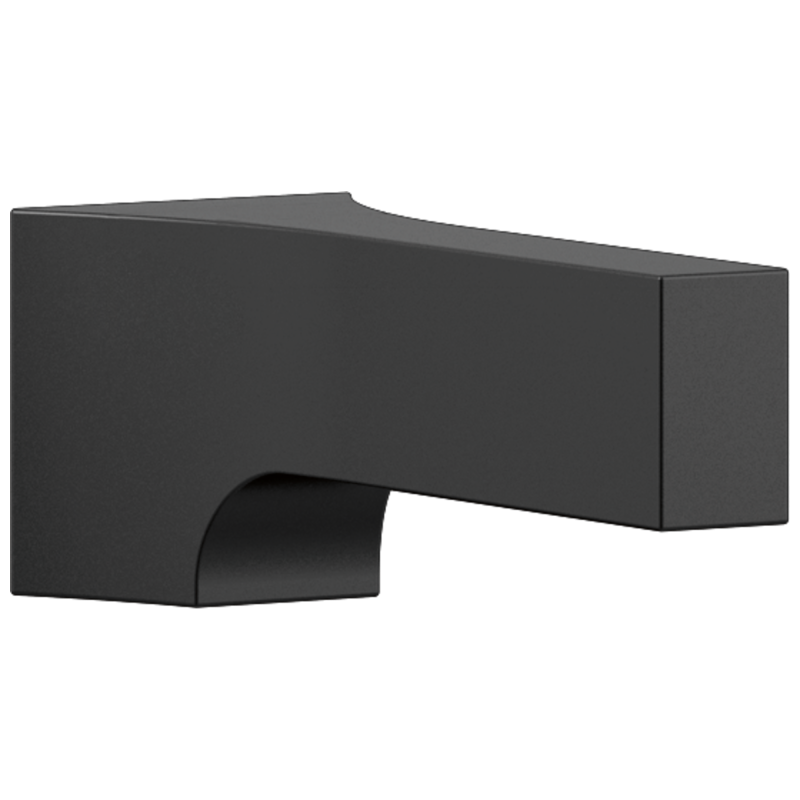 DELTA Zura Tub Spout - Non-Diverter — Matte Black