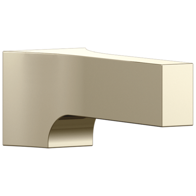 DELTA Zura Tub Spout - Non-Diverter — Polished Nickel