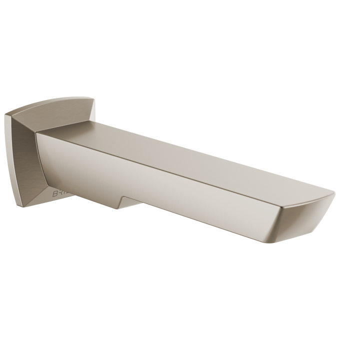 BRIZO Vettis Non-Diverter Tub Spout — Luxe Nickel