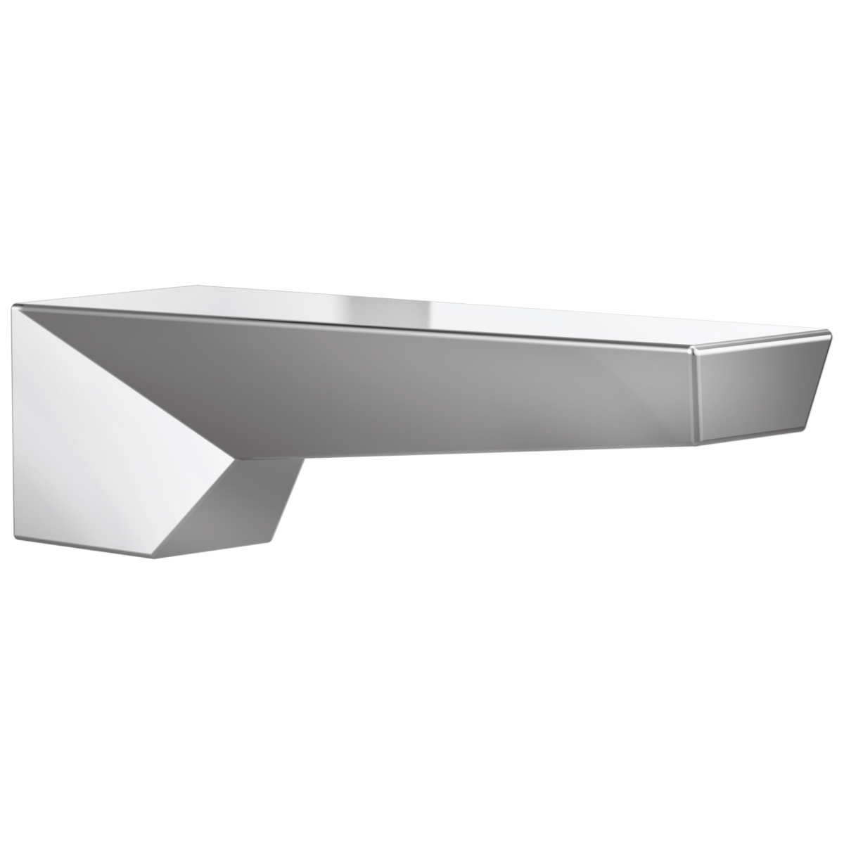 DELTA Trillian Non-Diverter Tub Spout — Lumicoat® Chrome