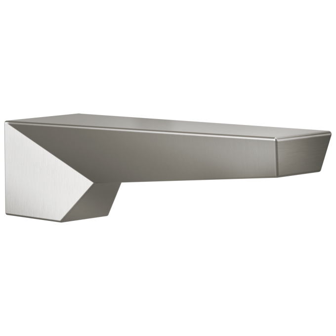 DELTA Trillian Non-Diverter Tub Spout — Lumicoat® Stainless