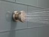 BRIZO Essential Shower Touch-Clean Round Body Spray — Brushed Nickel