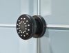 BRIZO Essential Shower Touch-Clean Round Body Spray — Matte Black