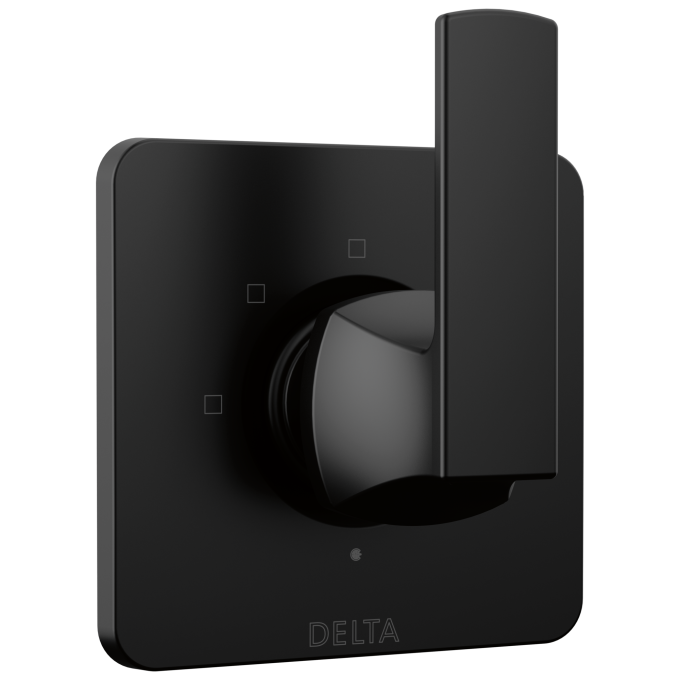 DELTA Velum 3-Setting 2-Port Diverter Trim — Matte Black