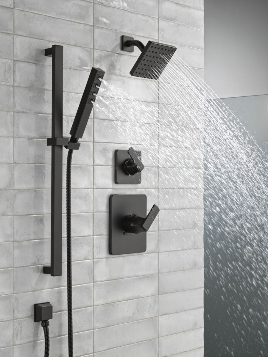 DELTA Velum 3-Setting 2-Port Diverter Trim — Matte Black