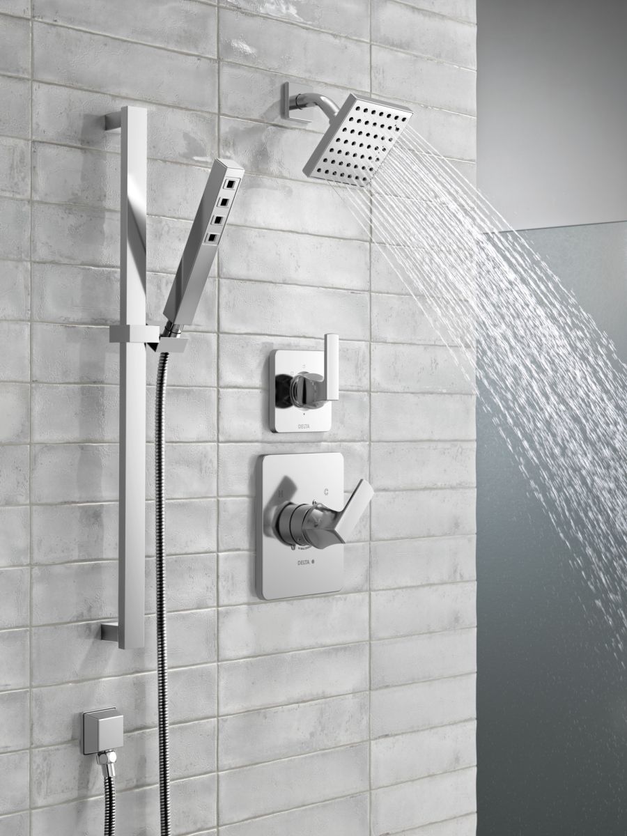 DELTA Velum 3-Setting 2-Port Diverter Trim — Chrome