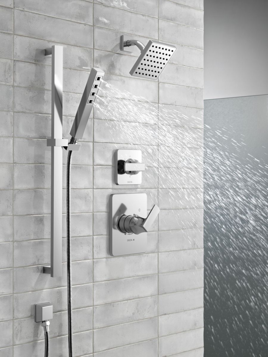 DELTA Velum 3-Setting 2-Port Diverter Trim — Chrome