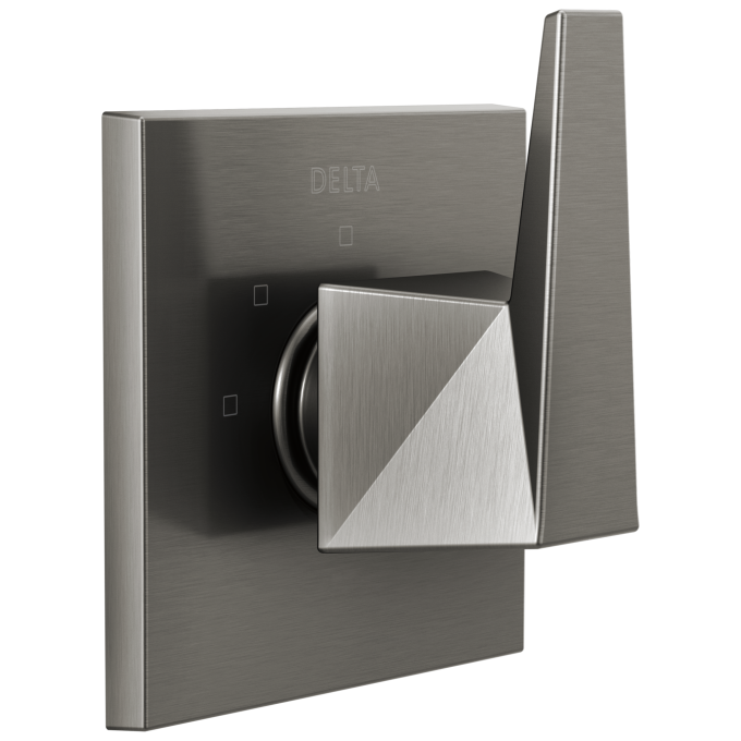 DELTA Trillian 3-Setting Diverter Trim — Lumicoat® Black Stainless