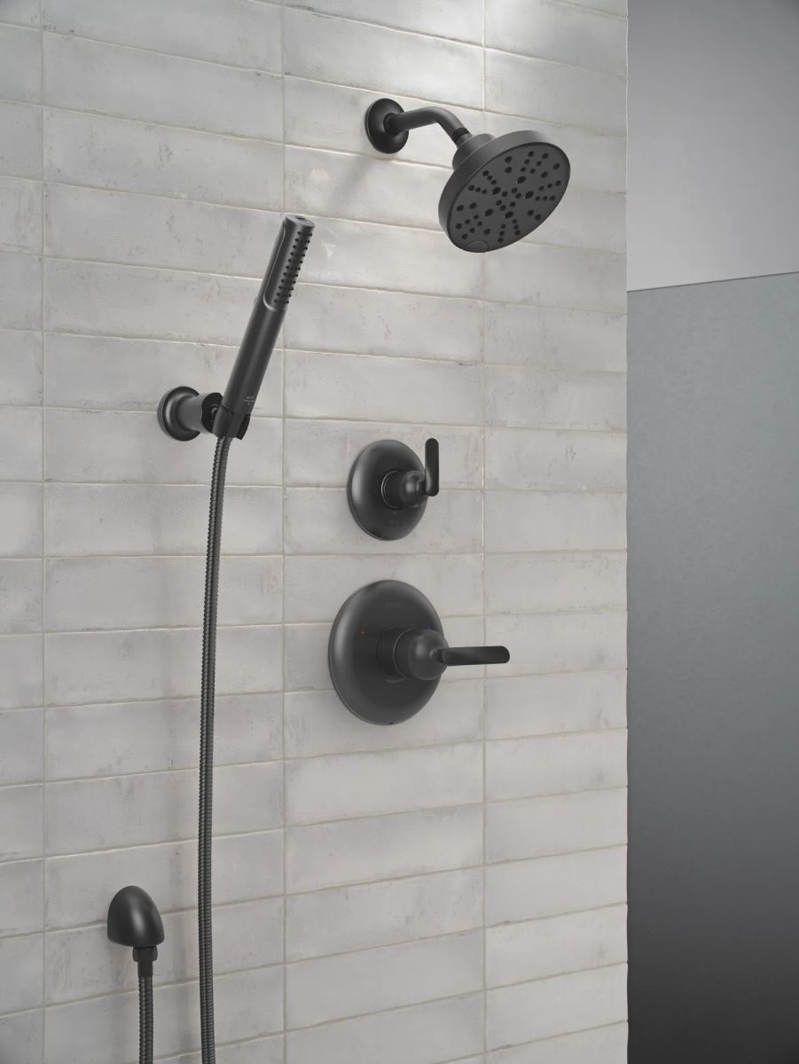 DELTA Bonacci 3-Setting Diverter Trim — Matte Black