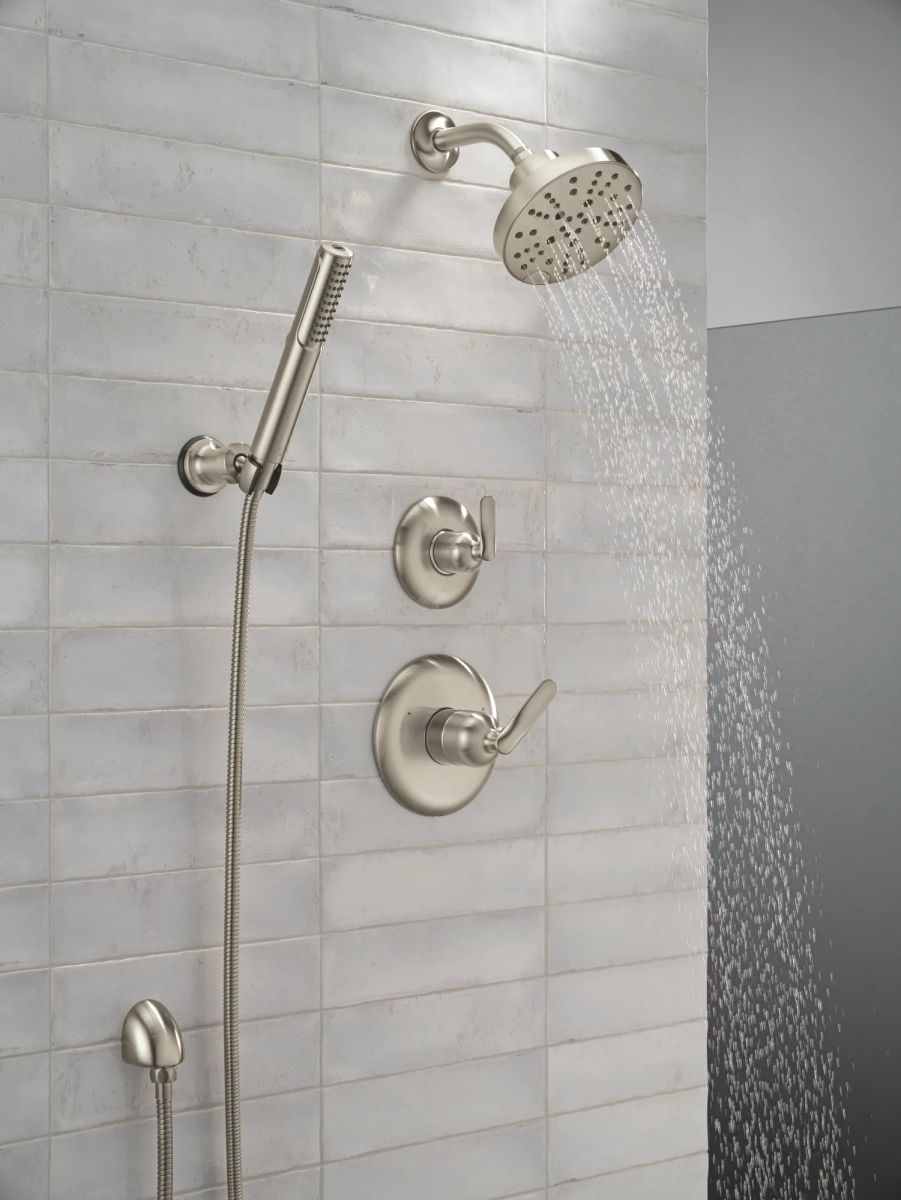 DELTA Universal Showering Components Wall Elbow for Hand Shower — Lumicoat® Stainless