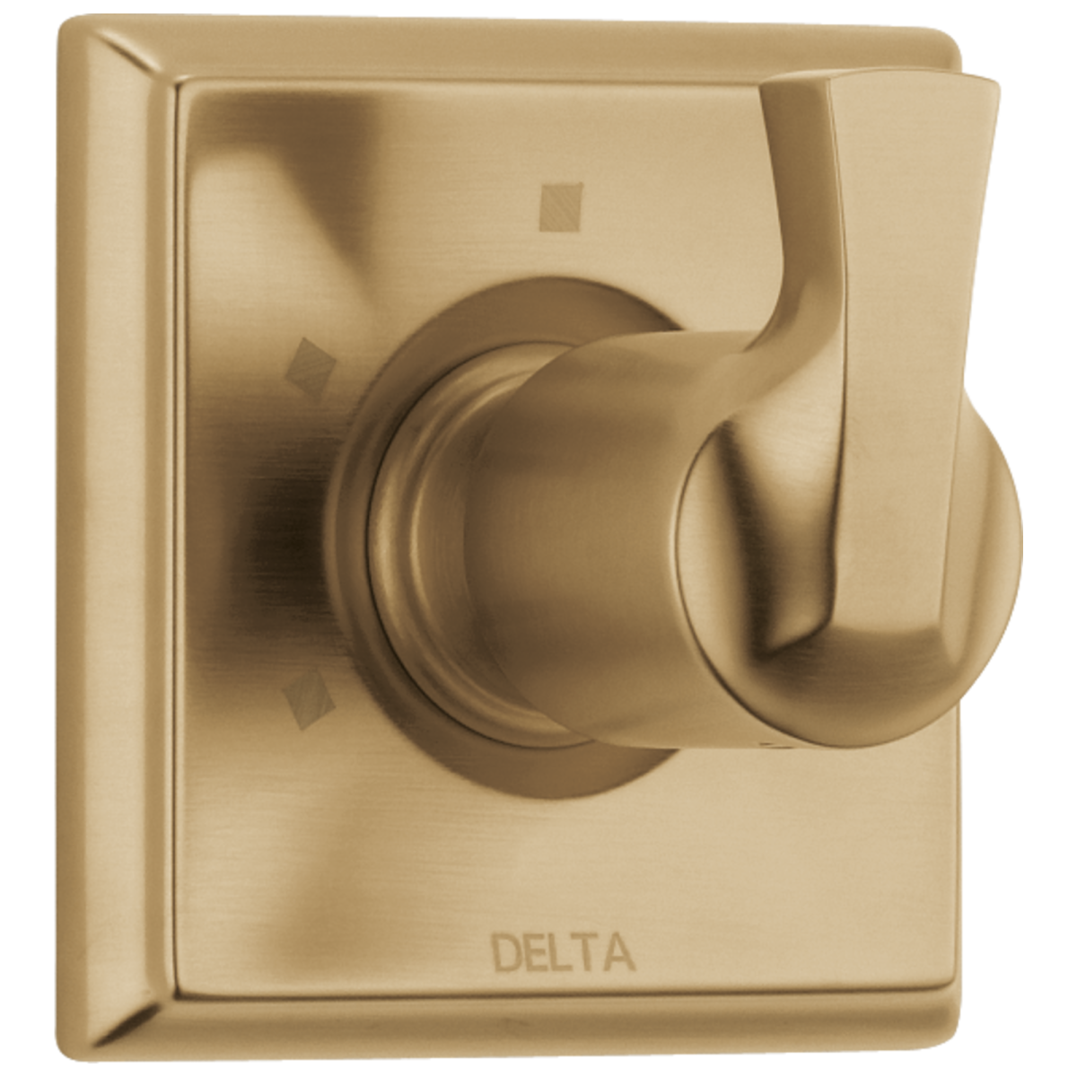 DELTA Dryden 3-Setting 2-Port Diverter Trim — Champagne Bronze