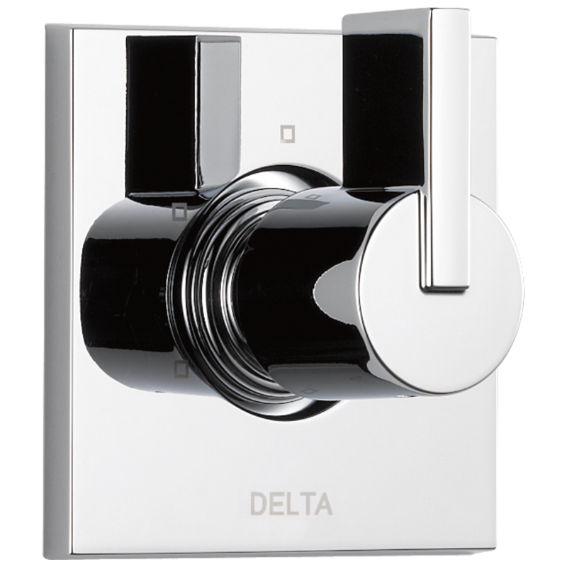 DELTA Vero 3-Setting 2-Port Diverter Trim — Chrome