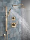 DELTA Universal Showering Components Square Wall Elbow for Hand Shower — Champagne Bronze