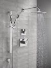 DELTA Vero Premium Single-Setting Slide Bar Hand Shower — Chrome