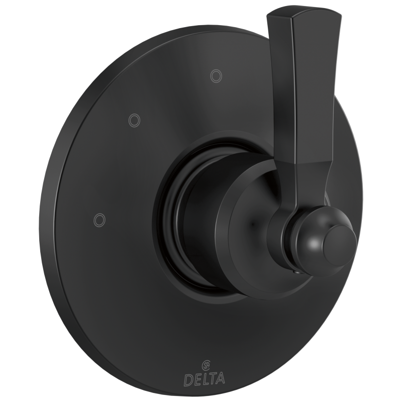 DELTA Dorval 3 Setting Diverter Trim — Matte Black