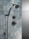 DELTA Grail Premium Single-Setting Adjustable Wall Mount Hand Shower — Matte Black