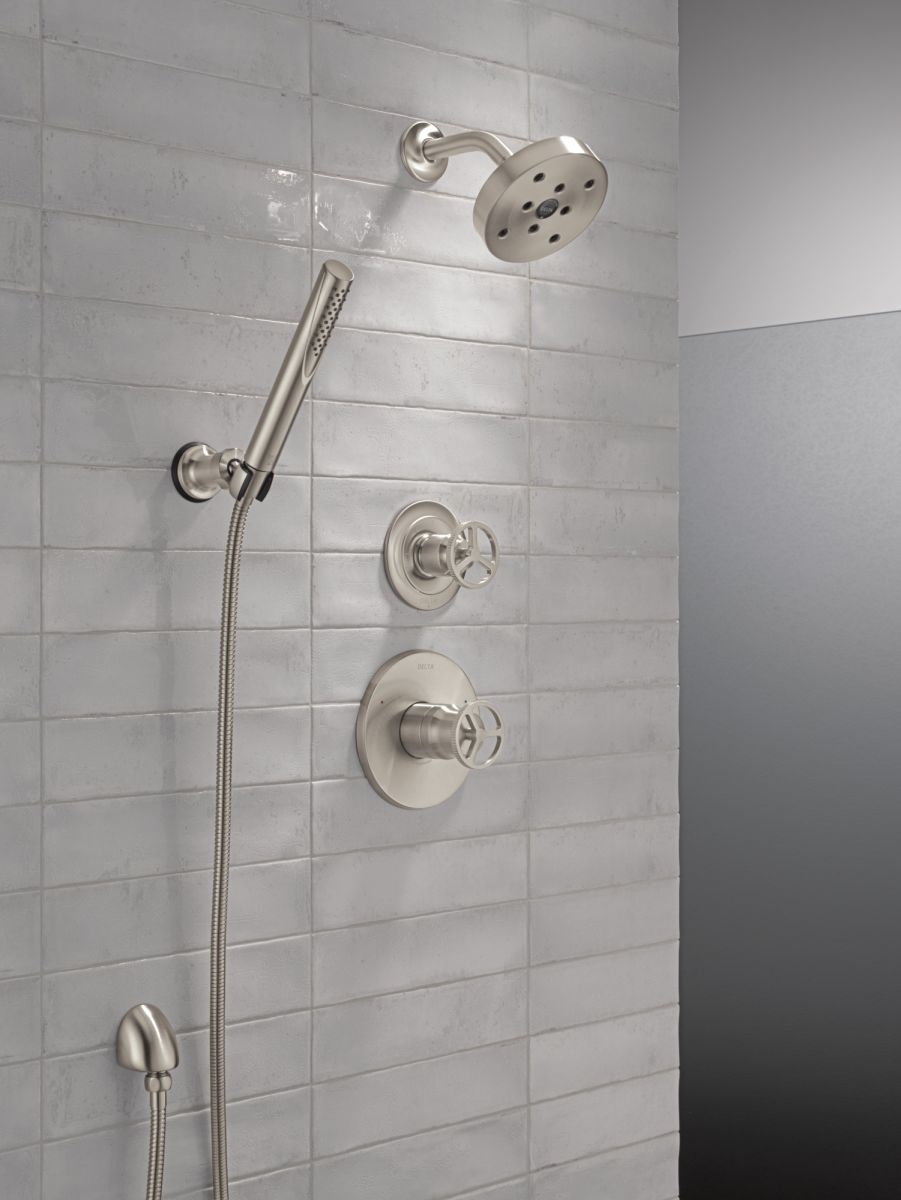 DELTA Universal Showering Components Wall Elbow for Hand Shower — Stainless