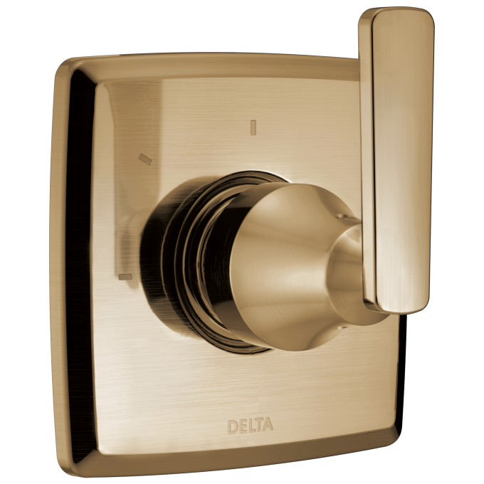 DELTA Ashlyn 3-Setting 2-Port Diverter Trim — Champagne Bronze