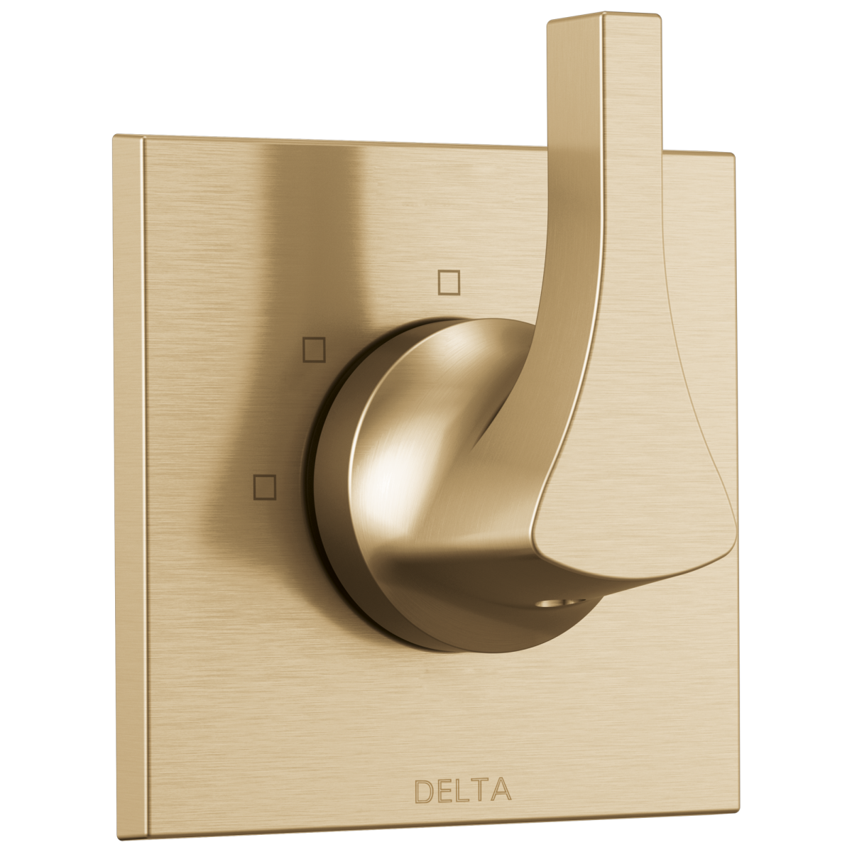DELTA Zura 3-Setting Diverter Trim — Champagne Bronze