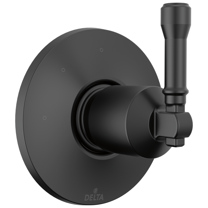 DELTA Broderick 3-Setting Diverter Trim — Matte Black