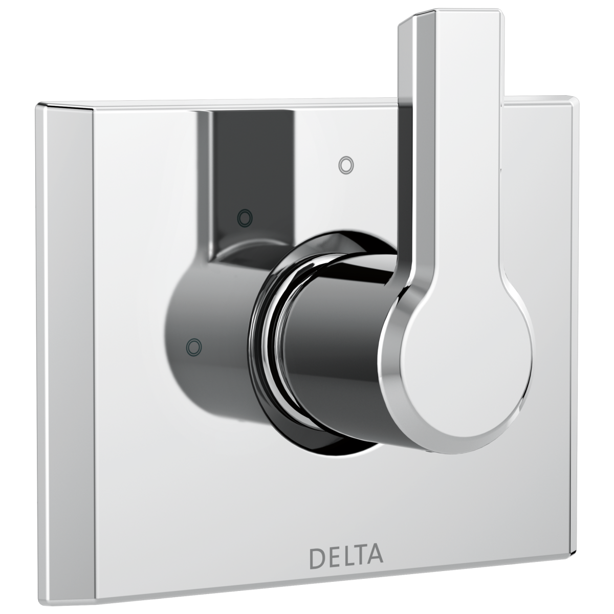 DELTA Pivotal 3-Setting 2-Port Diverter Trim — Lumicoat® Chrome