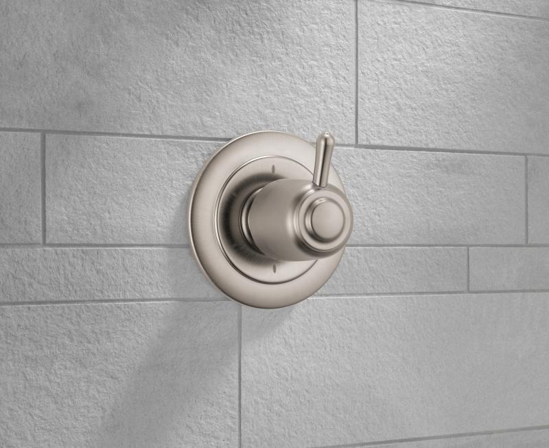 DELTA Other 6-Setting 3-Port Diverter Trim — Stainless