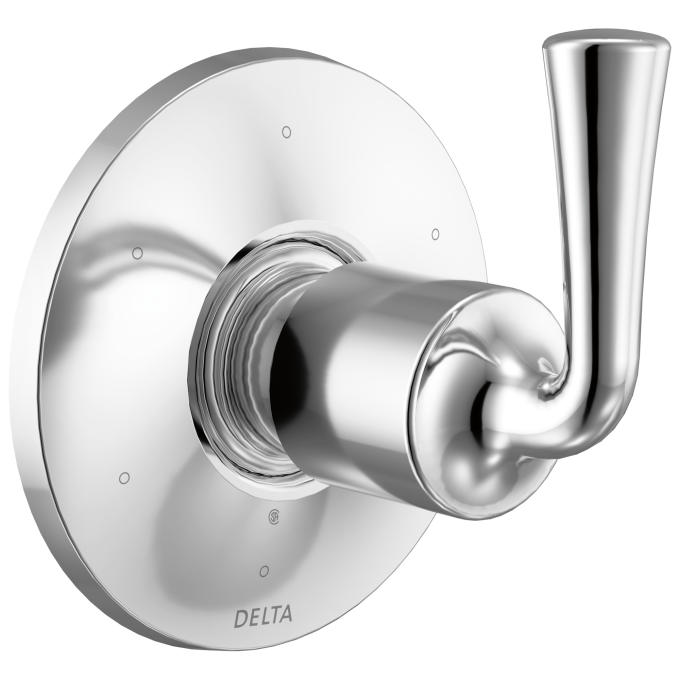 DELTA Kayra 6-Setting 3-Port Diverter Trim — Chrome