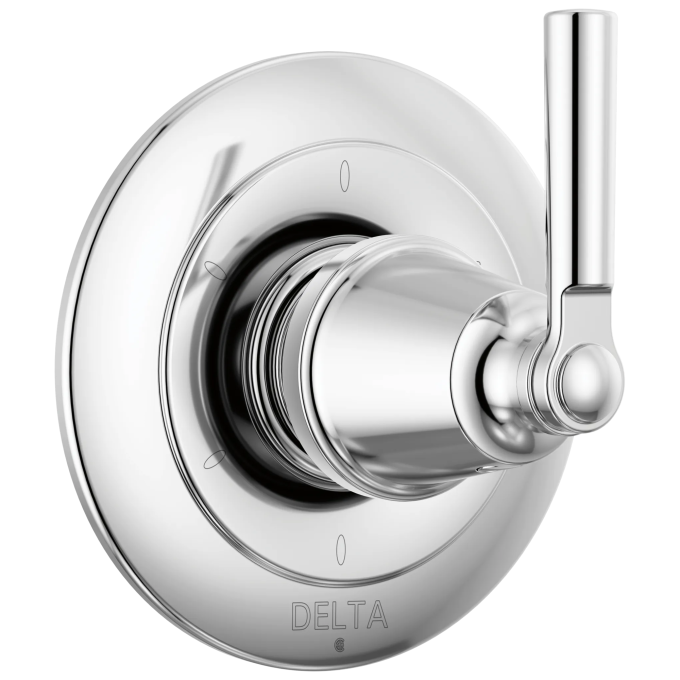 DELTA Saylor 6-Setting 3-Port Diverter Trim — Chrome