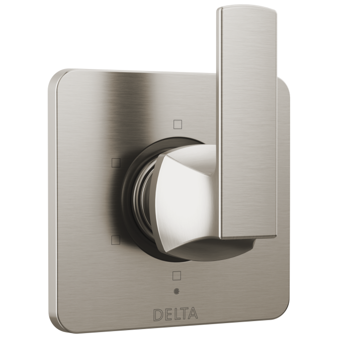 DELTA Velum 6-Setting 3-Port Diverter Trim — Stainless