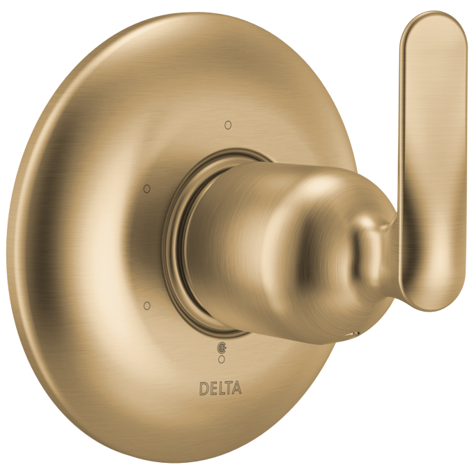 DELTA Bonacci 6-Setting Diverter Trim — Lumicoat® Champagne Bronze