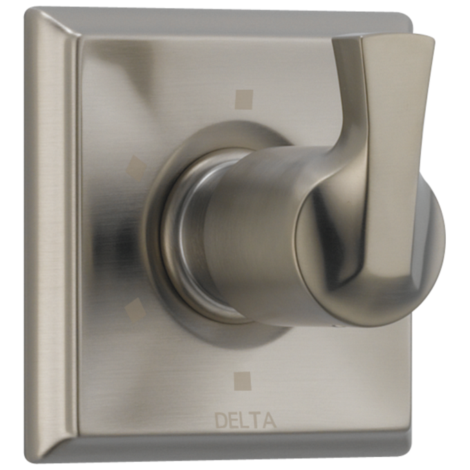 DELTA Dryden 6-Setting 3-Port Diverter Trim — Stainless