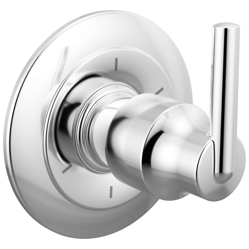 DELTA Trinsic 6-Setting 3-Port Diverter Trim — Chrome