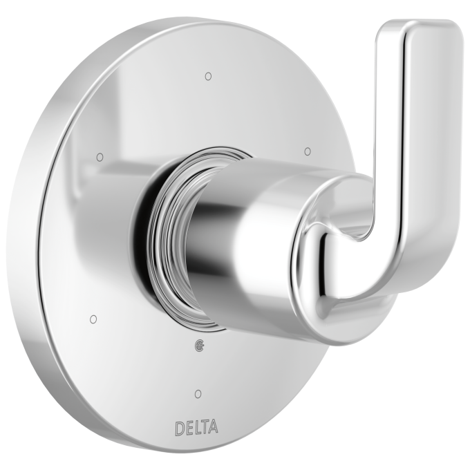 DELTA Lineax 6-Setting 3-Port Diverter Trim — Chrome