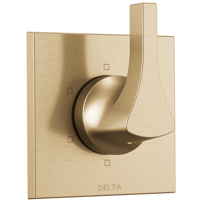 DELTA Zura 6-Setting Diverter Trim — Champagne Bronze