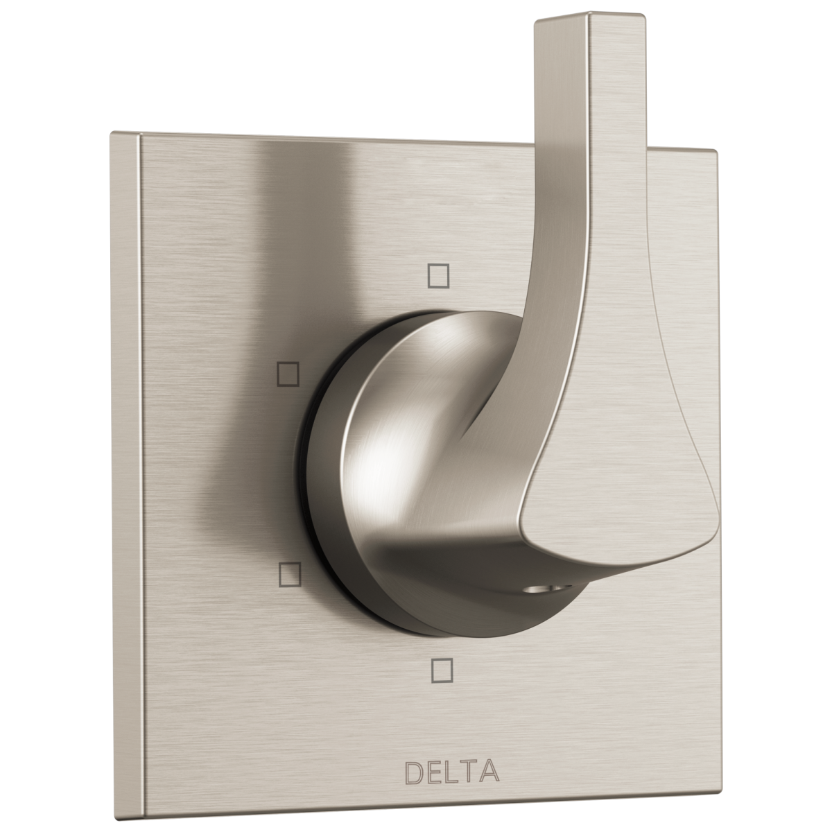DELTA Zura 6-Setting 3-Port Diverter Trim — Stainless