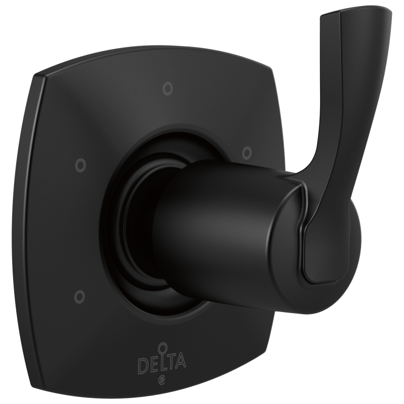 DELTA Stryke Six Function Diverter Trim — Matte Black