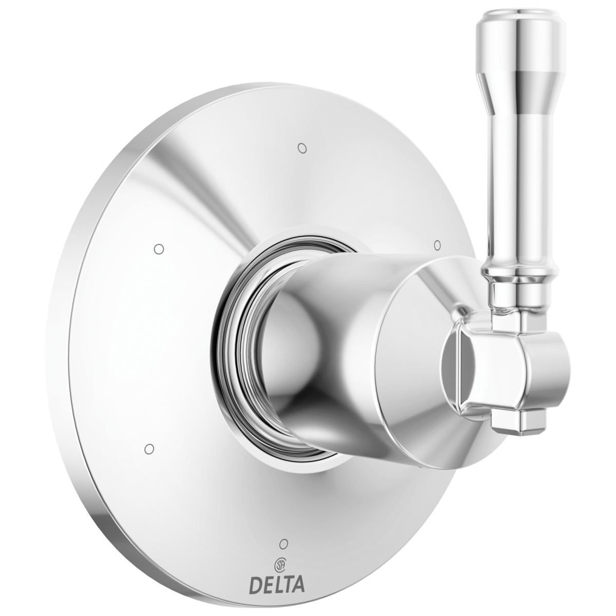DELTA Broderick 6-Setting Diverter Trim — Lumicoat® Chrome