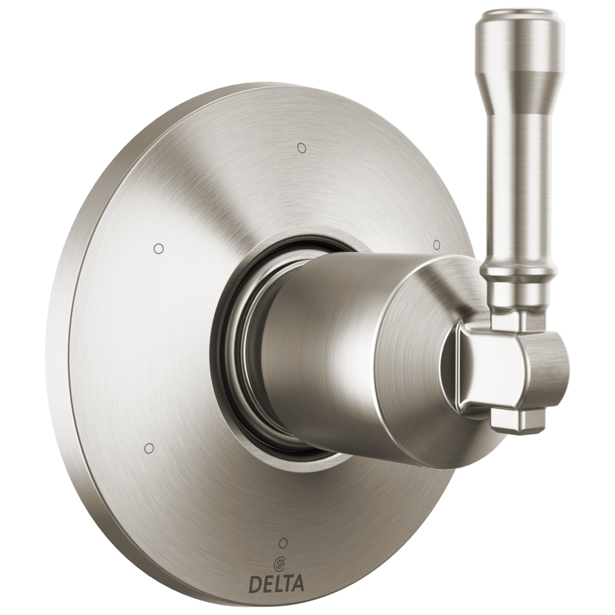 DELTA Broderick 6-Setting Diverter Trim — Lumicoat® Stainless