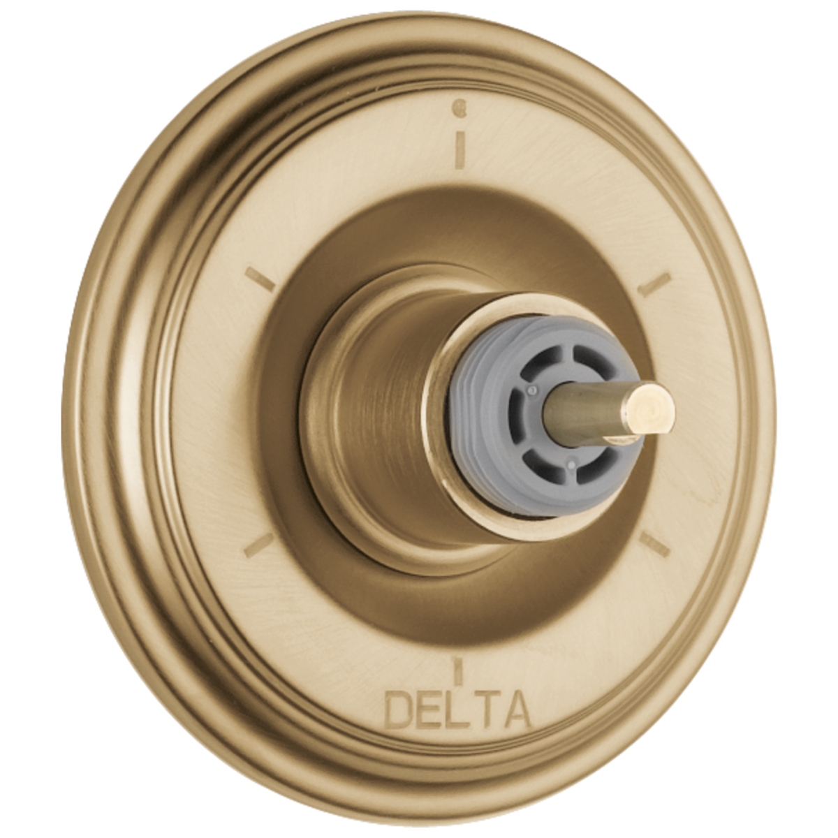 DELTA Cassidy 6-Setting 3-Port Diverter Trim - Less Handle — Champagne Bronze