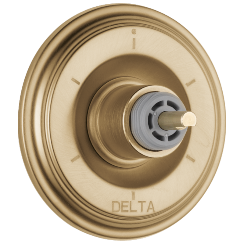 DELTA Cassidy 6-Setting 3-Port Diverter Trim - Less Handle — Champagne Bronze