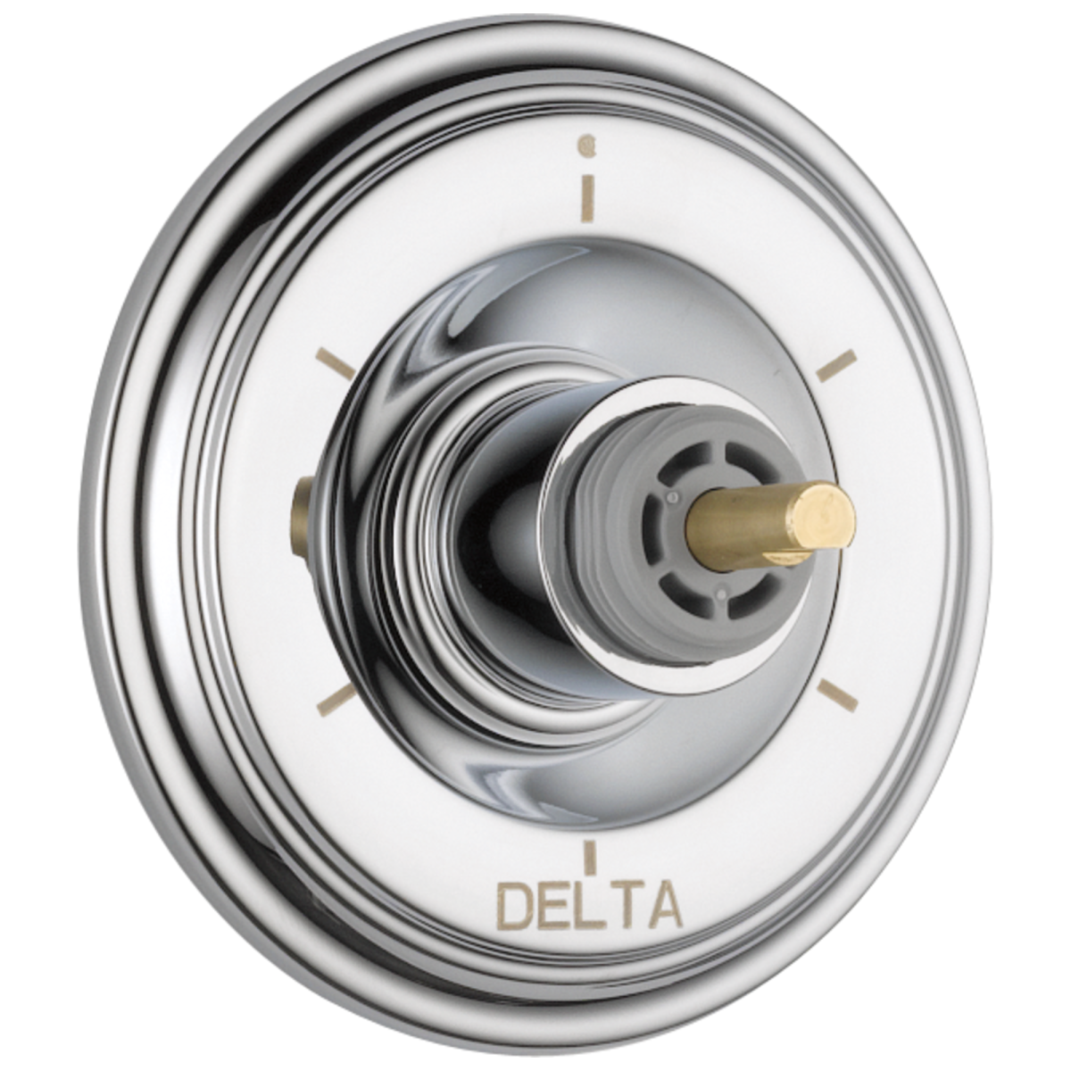 DELTA Cassidy 6-Setting 3-Port Diverter Trim - Less Handle — Chrome
