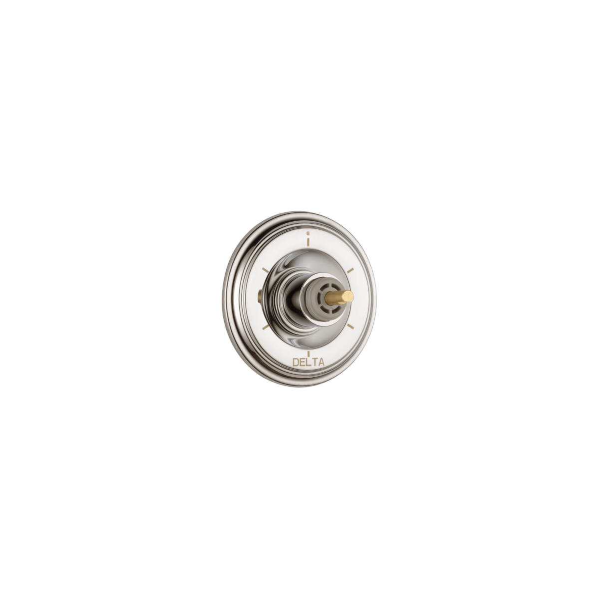 DELTA Cassidy 6-Setting 3-Port Diverter Trim - Less Handle — Polished Nickel