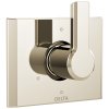 DELTA Pivotal 6-Setting 3-Port Diverter Trim — Lumicoat® Polished Nickel