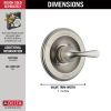 DELTA Classic Monitor 13 Series Valve Only Trim — Stainless