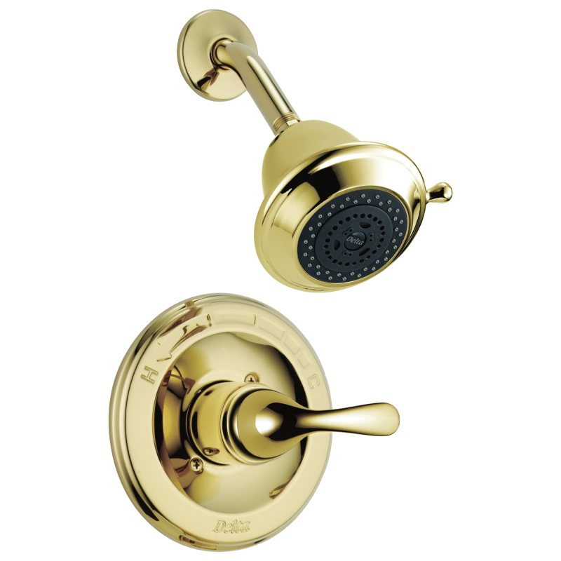 DELTA Classic Monitor 13 Series Shower Trim — Polished Brass