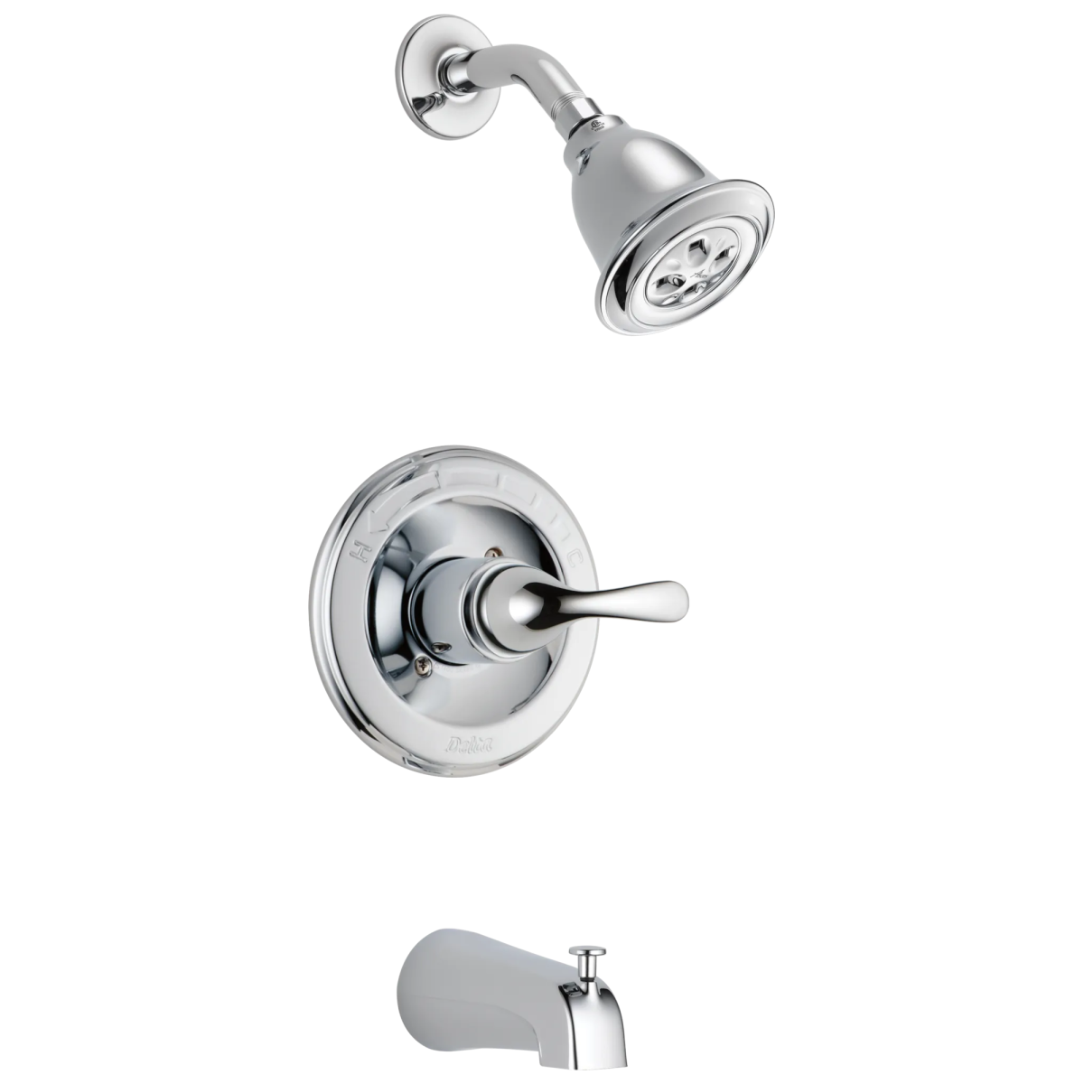 DELTA Classic Monitor 13 Series H2OKINETIC Tub & Shower Trim — Chrome
