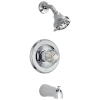 DELTA Classic Monitor 13 Series Tub and Shower Trim — Chrome