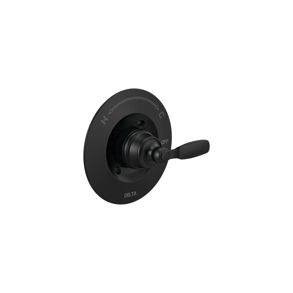 DELTA Woodhurst Valve Only Trim — Matte Black
