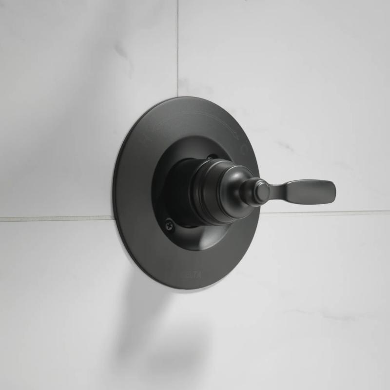 DELTA Woodhurst Valve Only Trim — Matte Black
